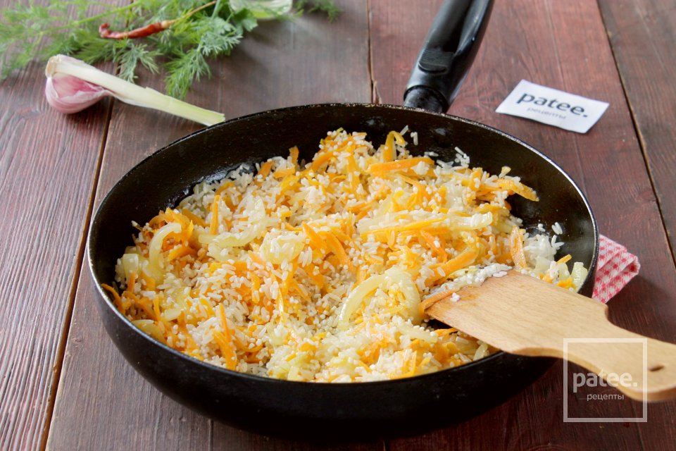 Рис на сковороде - Шаг 8