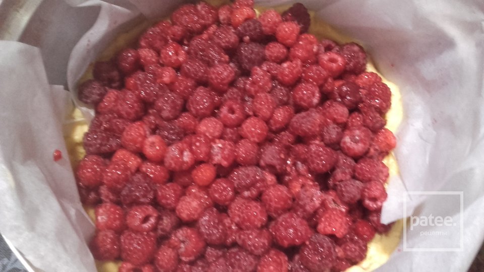 Пирог с малиной - Шаг 2