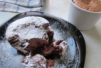 ПУДИНГ ИЗ ГОРЬКОГО ШОКОЛАДА