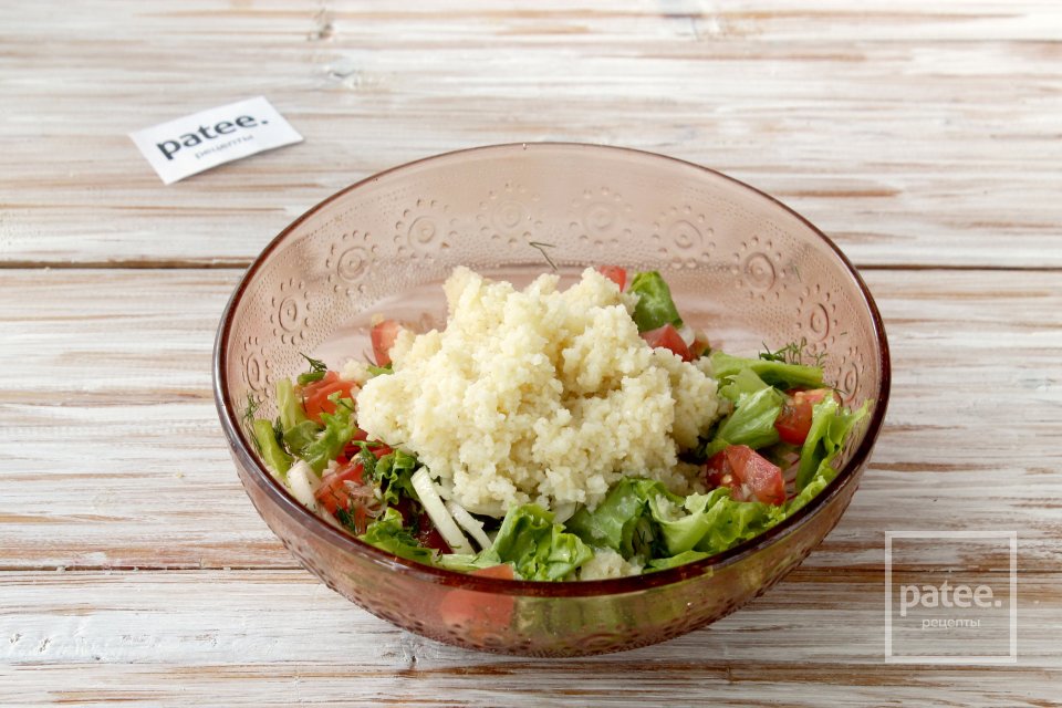 Салат с булгуром - Шаг 7