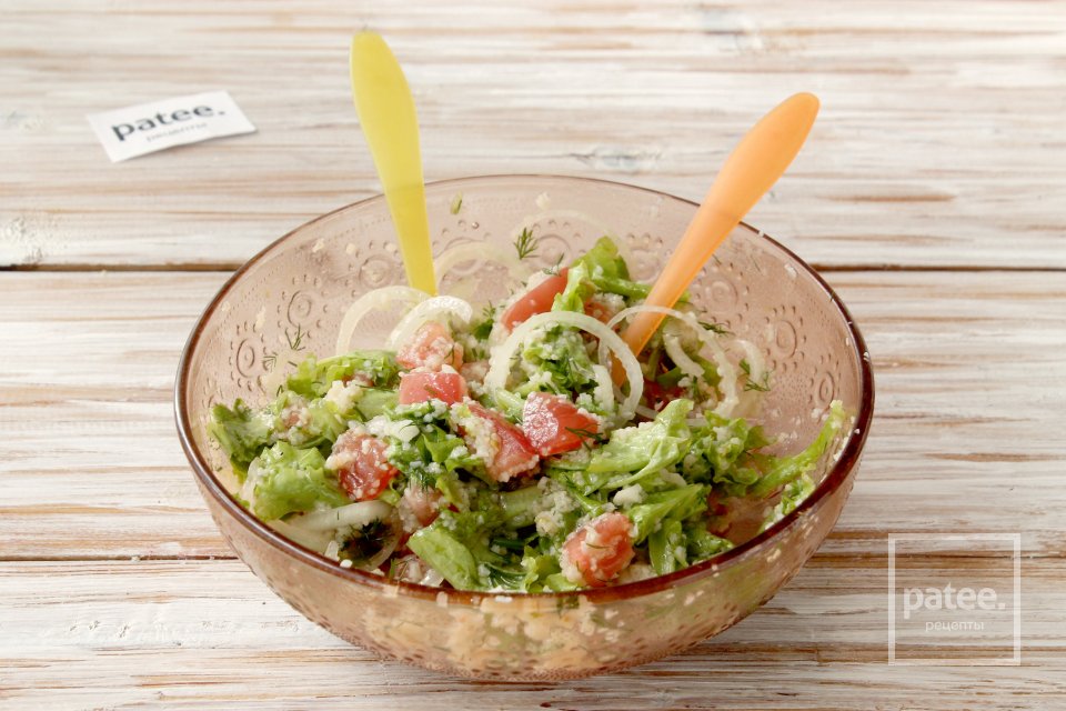 Салат с булгуром - Шаг 11