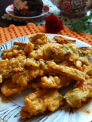 Баклажан в кляре - Шаг 1