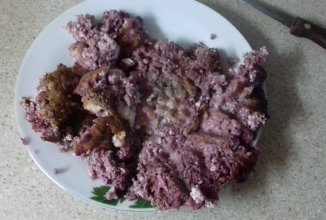 Творожная запеканка с малиной низкокалорийная