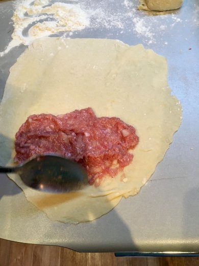 Домашние чебуреки - Шаг 11