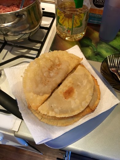 Домашние чебуреки - Шаг 15