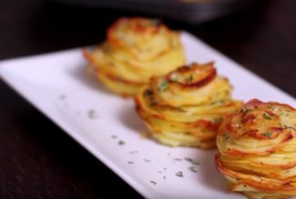 Потрясающе вкусный картофель с пармезаном и тимьяном