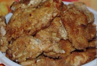 Куриные отбивные в сырном кляре