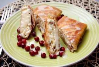 Блинчики с творогом