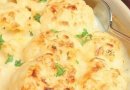 Цветная капуста, запеченная с сыром