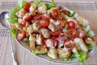 Салат "Цезарь" с курицей