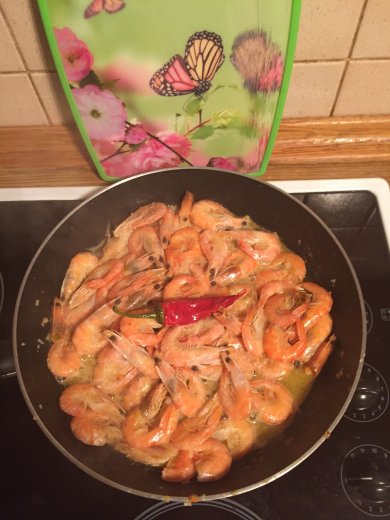 Креветки с чесноком на сливочном масле - Шаг 7