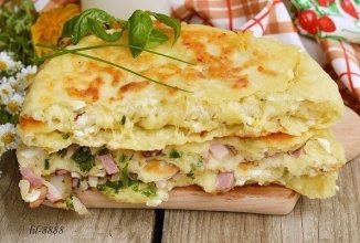 Сырные лепешки