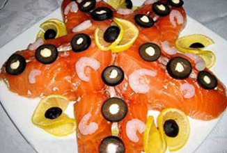 САЛАТ "МОРСКАЯ ЗВЕЗДА"