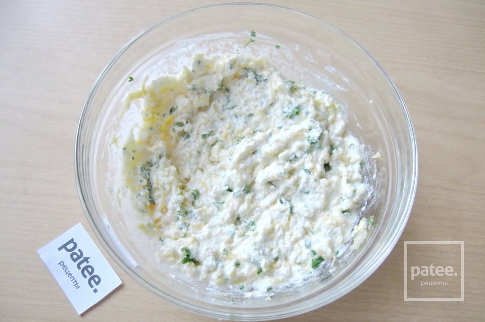 Тарт с сыром и маслинами - Шаг 12