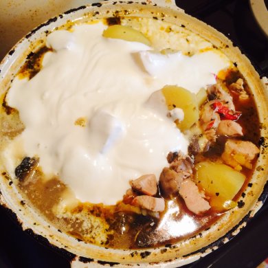 Фрикасе из курицы с овощами. - Шаг 7