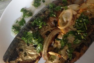 Скумбрия гриль