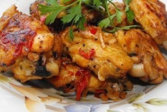 ЧЕСНОЧНЫЕ КУРИНЫЕ КРЫЛЫШКИ