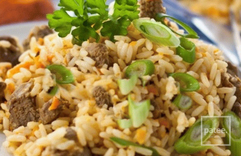 Плов из куриной печени. - Шаг 1