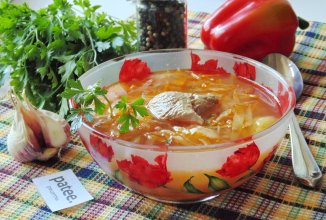 Щи с индейкой