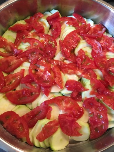 Соблазнительно вкусные кабачки со сметаной под корочкой Пармеджано - Шаг 4