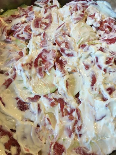 Соблазнительно вкусные кабачки со сметаной под корочкой Пармеджано - Шаг 6