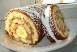 Рулетик к чаю за 20 минут.