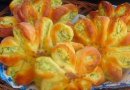 Пирожки картофельные " цветы"