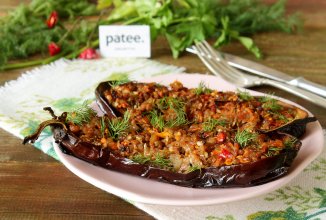 Баклажаны-лодочки в духовке