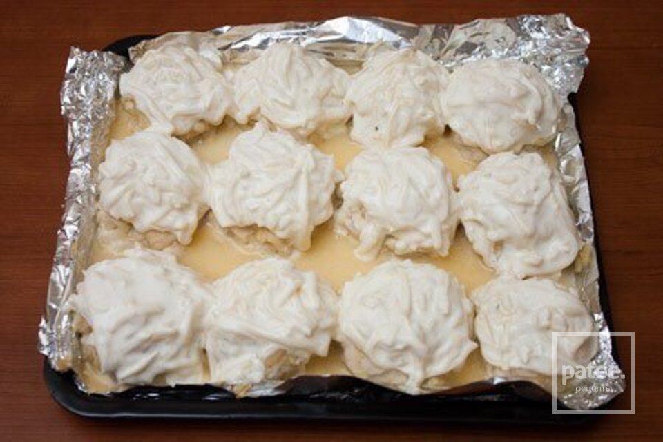 Куриные шарики в сыро-сливочном соусе - Шаг 4