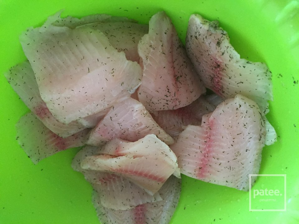 Тилапия с брокколи в духовке - Шаг 2