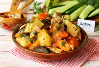 Рагу с куриным филе