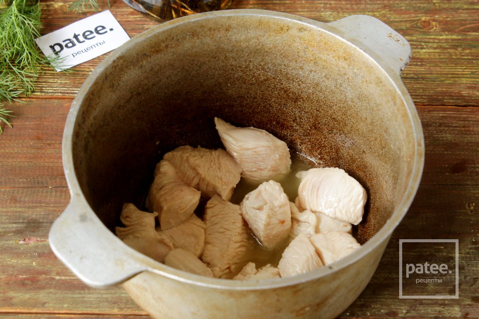 Рагу с куриным филе - Шаг 2