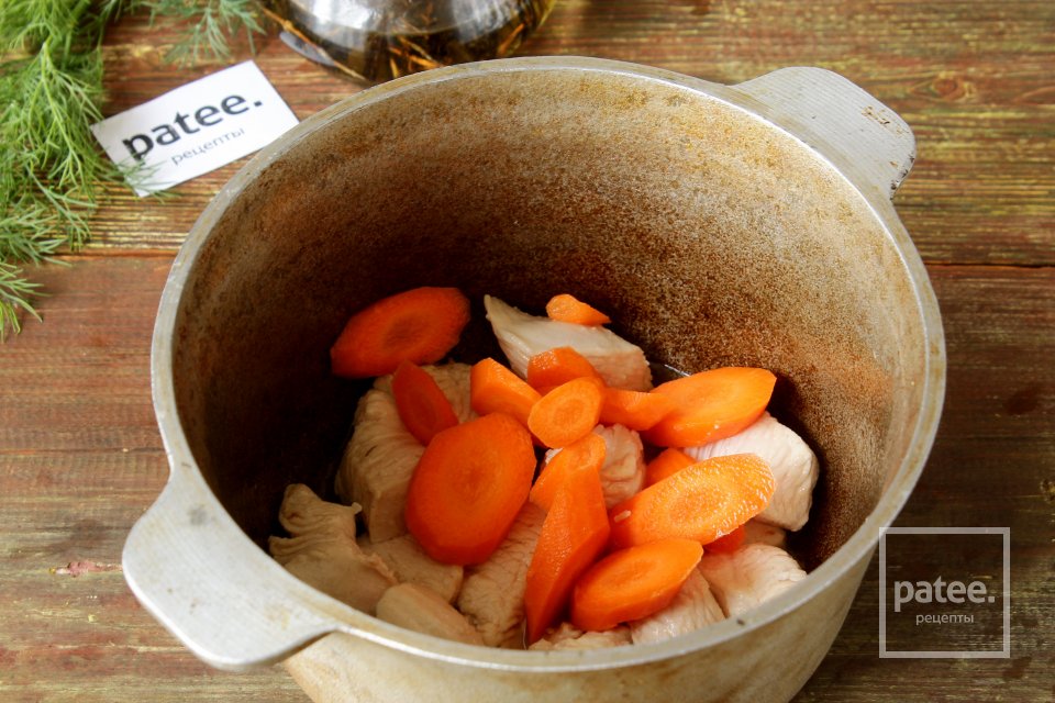 Рагу с куриным филе - Шаг 3