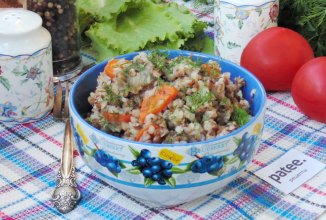 Гречневая каша с куриными желудками в мультиварке