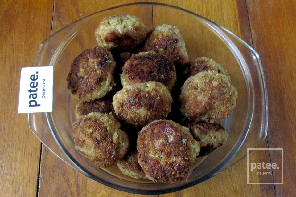 Котлеты с кабачком и овсяными хлопьями - Шаг 18