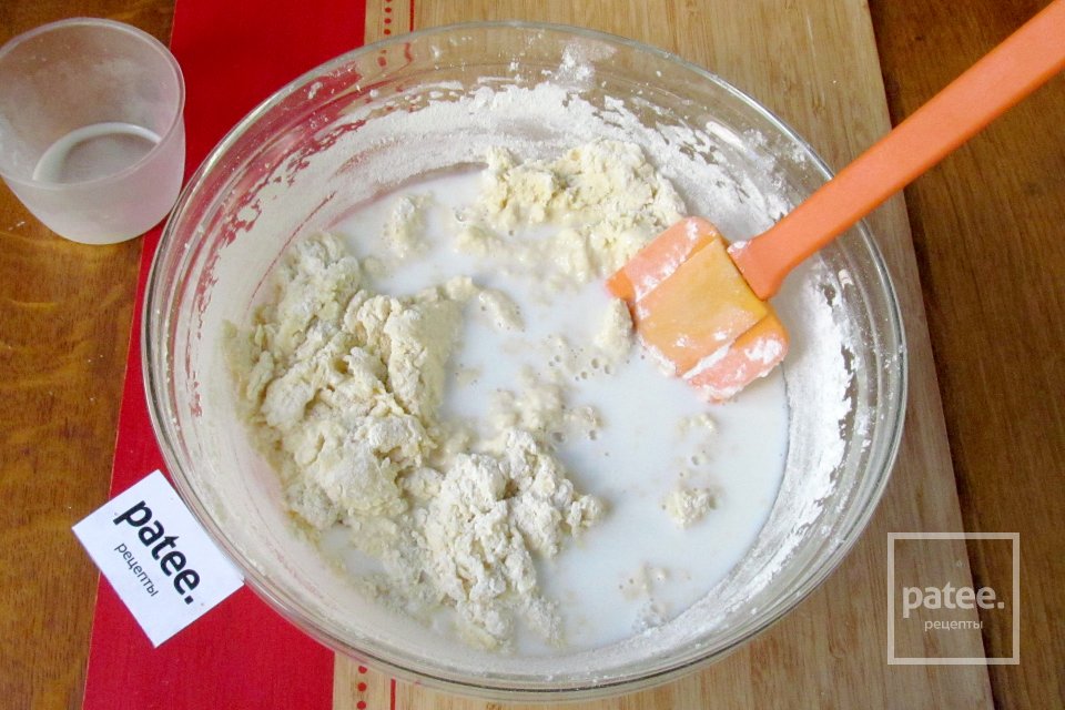 Пирог с персиками - Шаг 6