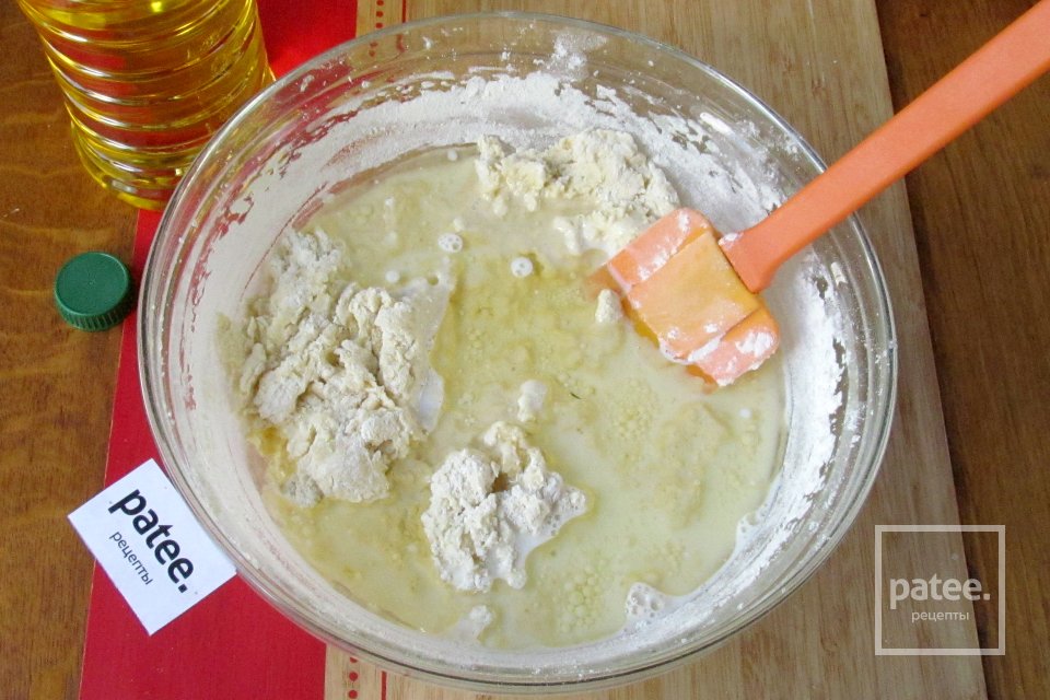 Пирог с персиками - Шаг 7