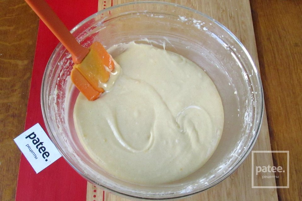 Пирог с персиками - Шаг 8