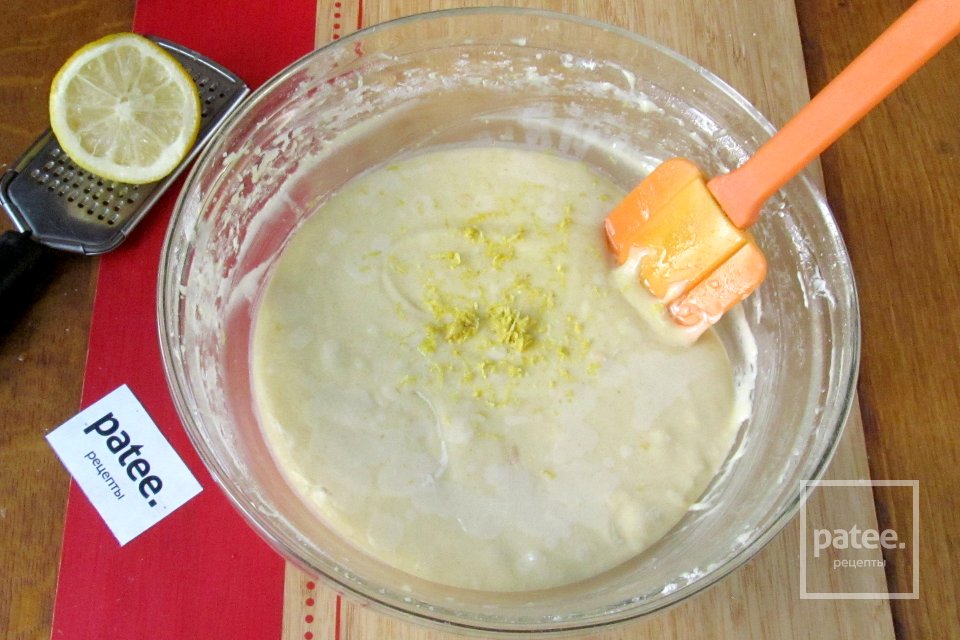 Пирог с персиками - Шаг 9