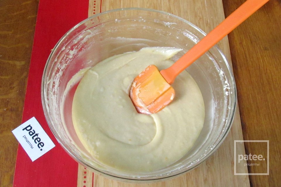 Пирог с персиками - Шаг 10