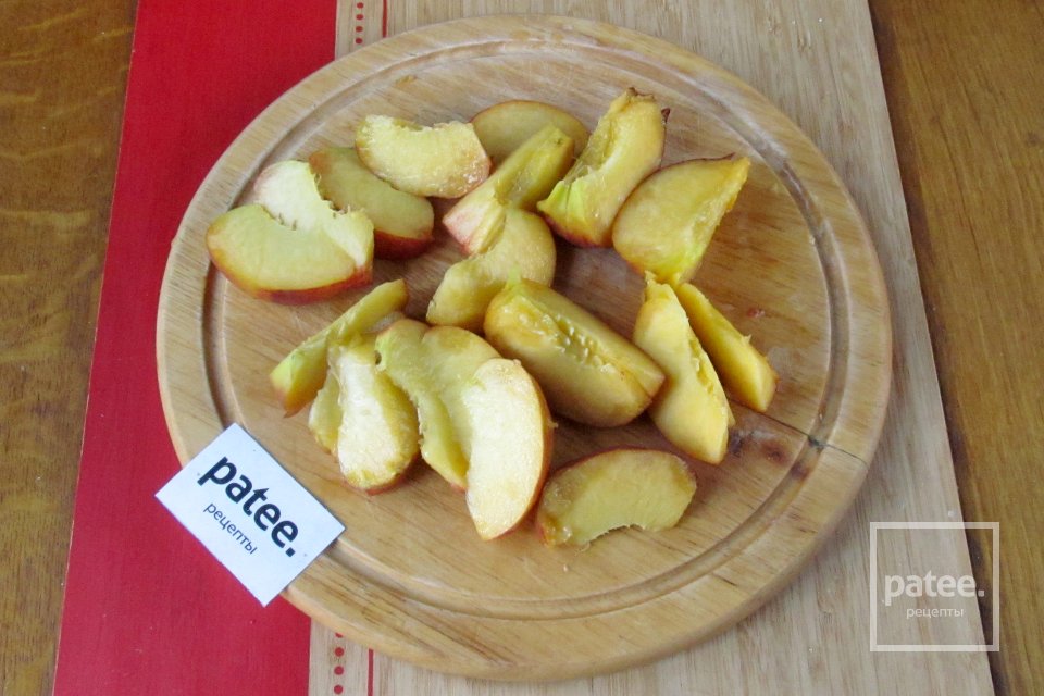 Пирог с персиками - Шаг 11