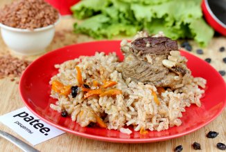 Узбекский плов с говядиной в мультиварке