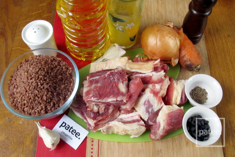 Узбекский плов с говядиной в мультиварке - Шаг 1