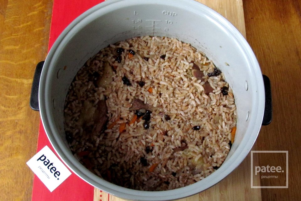 Узбекский плов с говядиной в мультиварке - Шаг 17