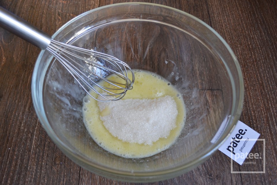 Песочный пирог со сливами - Шаг 4