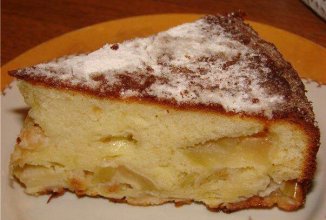 Самый ленивый яблочный пирог.