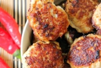 Нежные куриные котлетки на овсянке