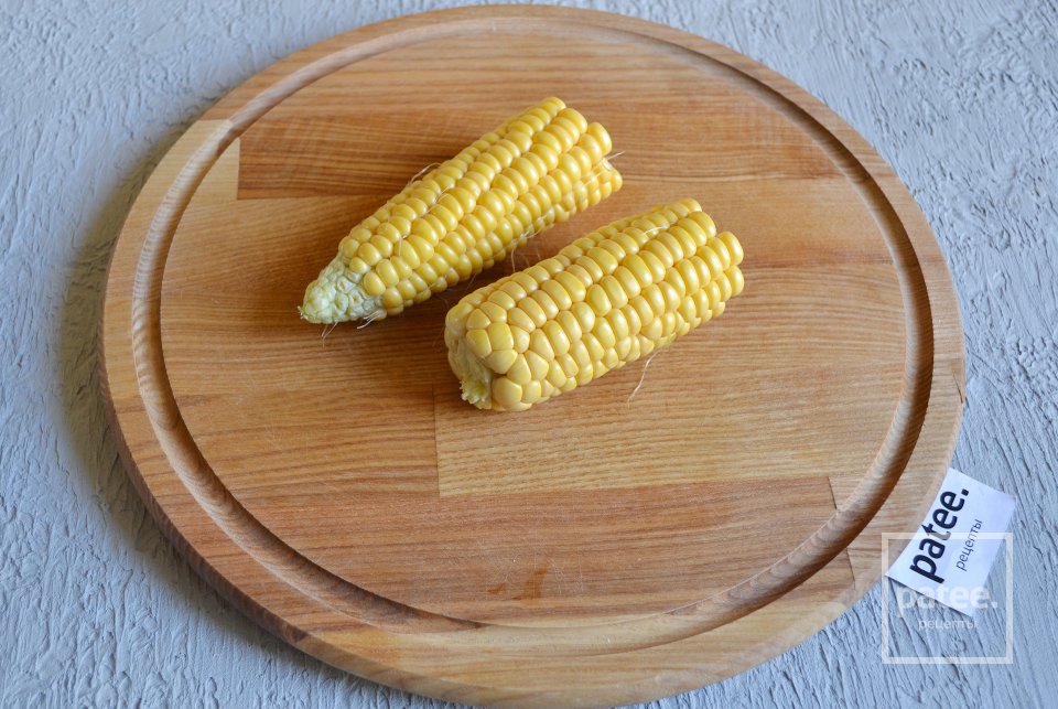 Салат с баклажанами и кукурузой - Шаг 2