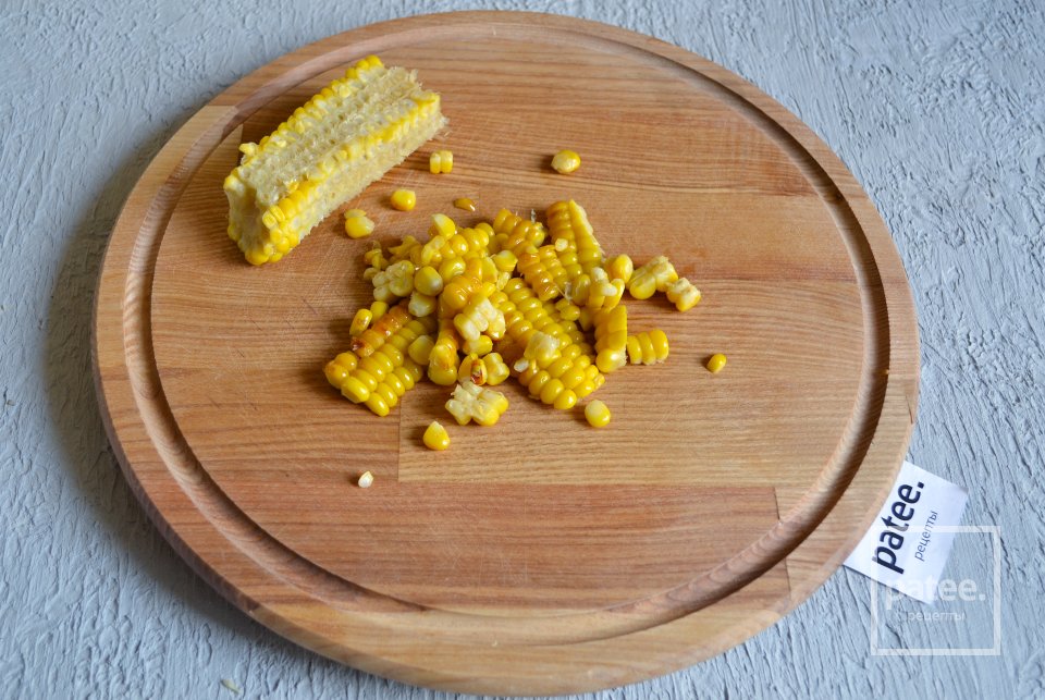 Салат с баклажанами и кукурузой - Шаг 14