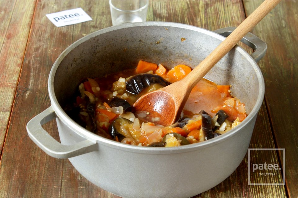 Острые баклажаны на зиму - Шаг 12